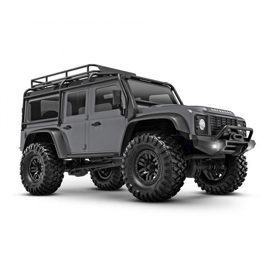 Traxxas TRX-4M 1/18 Electric Rock Crawler w/Land Rover Defender Body –Silver