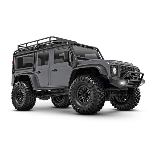 Traxxas TRX-4M 1/18 Electric Rock Crawler w/Land Rover Defender Body –Silver