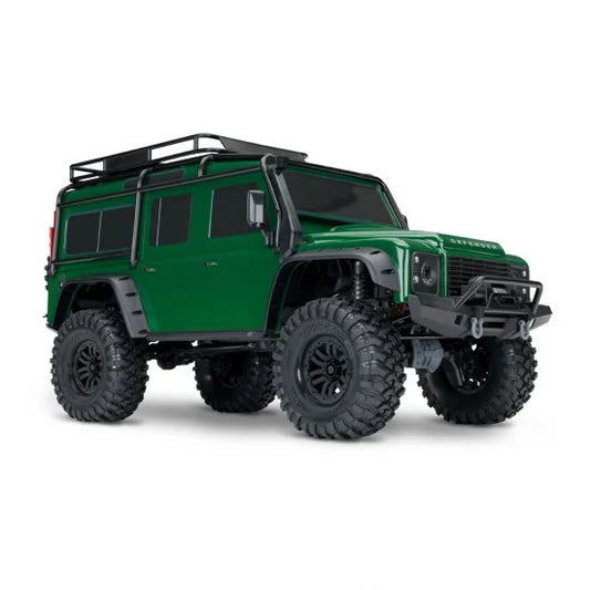 Traxxas 1/10 TRX-4 Land Rover Defender Clipless Painted Replica Body (Green)