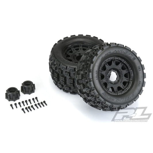 Proline racing Badlands MX38 3.8″ All Terrain Tires Mounted