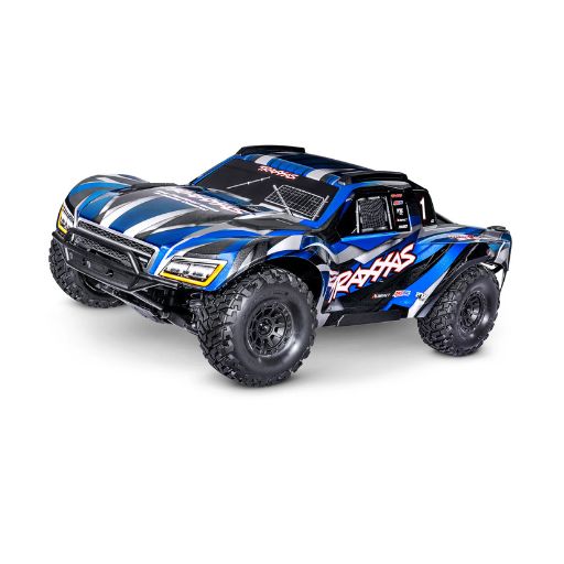 Traxxas Maxx Slash 6S 4WD Brushless Short Course Truck – Blue