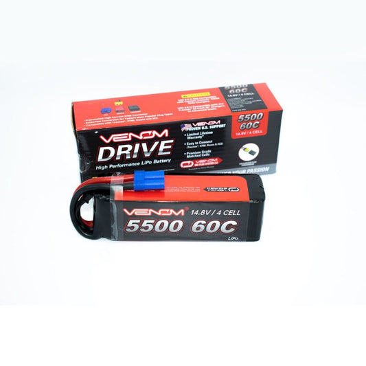 Venom 5500mAh 14.8v 60c Lipo Battery