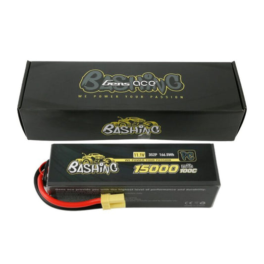 Gens Ace 15000mAh 3S2P 11.1V 100C LiPo Battery