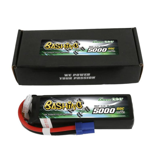 Gens Ace 5000mAh 3s1p 11.1v 60c Lipo Battery