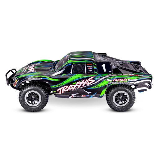 Traxxas Slash 4×4 VXL 1/10 Brushless RTR Short Course Truck (Green)
