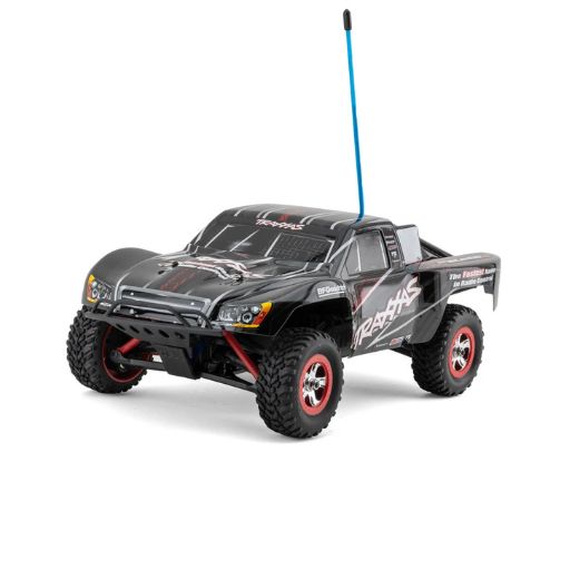 شاحنة Traxxas Slash 4x4 1/16 4WD RTR قصيرة المدى (أسود)