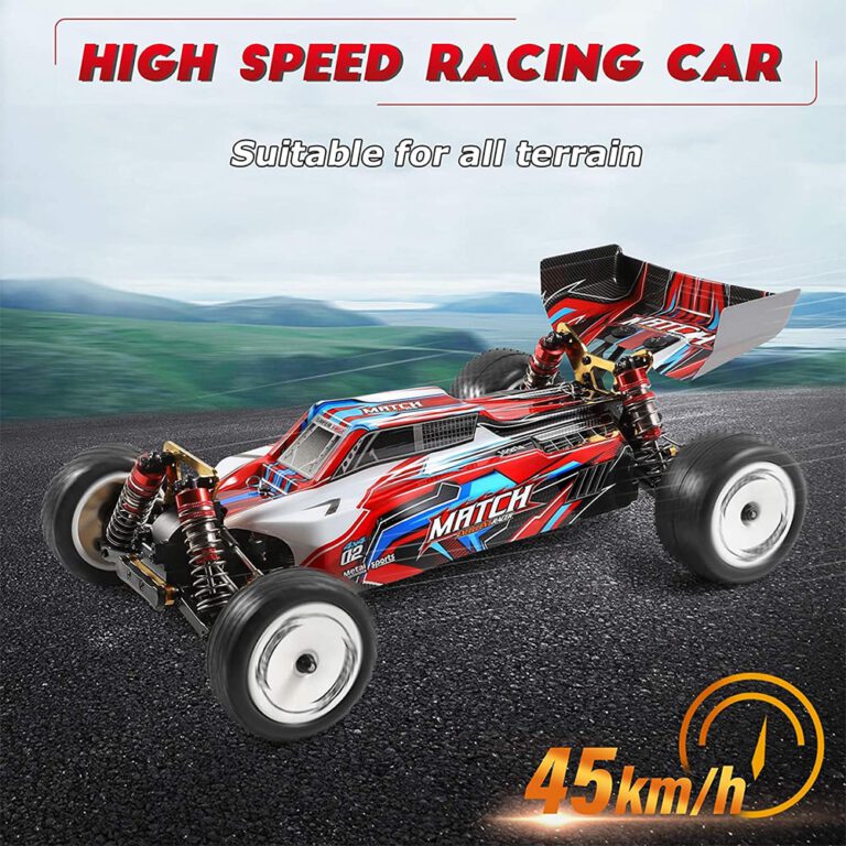 سيارة WLtoys 104001 RC 1:10 رباعية الدفع للطرق الوعرة