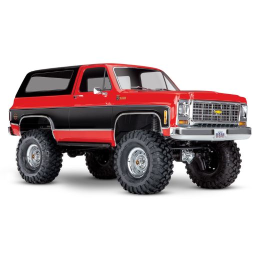Traxxas TRX-4 1979 Chevrolet Blazer with Clipless Body – Red