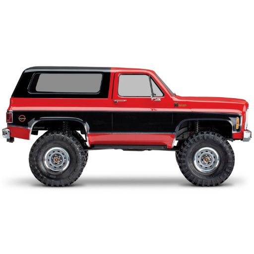 Traxxas TRX-4 1979 Chevrolet Blazer with Clipless Body – Red