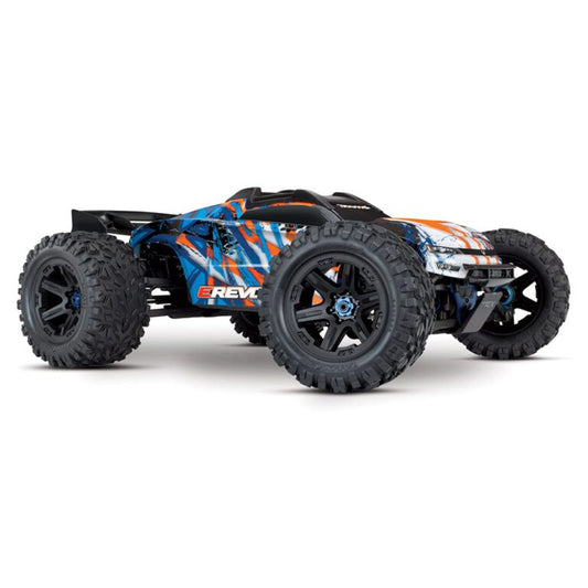 Traxxas E-Revo VXL 2.0 RTR 4WD Electric Monster Truck (Orange)