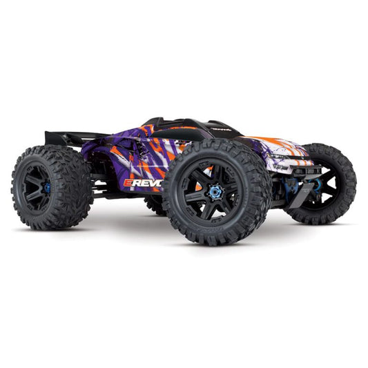 Traxxas E-Revo VXL 2.0 RTR 4WD Electric Monster Truck (Purple)