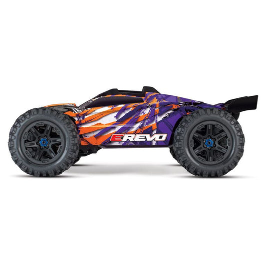 Traxxas E-Revo VXL 2.0 RTR 4WD Electric Monster Truck (Purple)