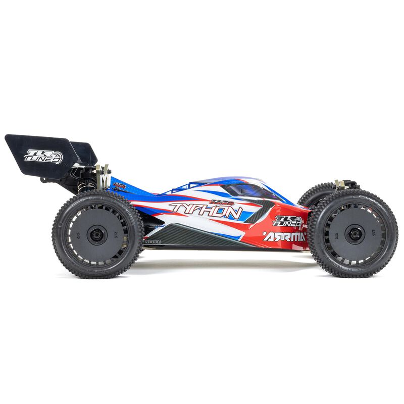 1/8 TLR Tuned TYPHON 6S 4X4 BLX Buggy RTR - أحمر/أزرق
