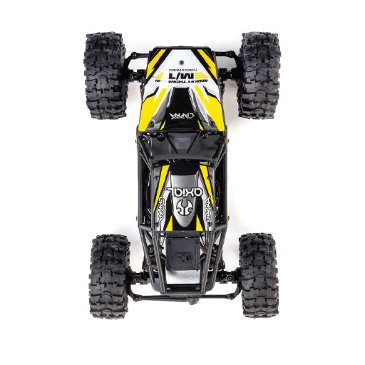 Axial 1/18 UTB18 Capra 4WS 4X4 RTR Brushed Rock Crawler Yellow