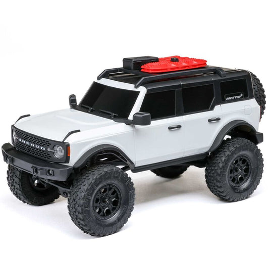 Axial 1/24 SCX24 Ford Bronco 4X4 RTR Brushed Rock Crawler (White)