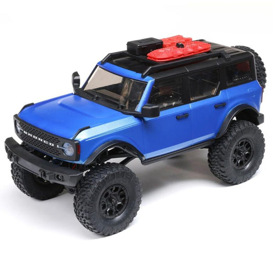 Axial Racing 1/24 SCX24 2021 Ford Bronco 4WD Truck Brushed RTR (Blue)