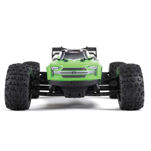 شاحنة ARRMA 1/10 KRATON 4X4 4S V2 BLX Speed Monster Truck RTR، باللون الأخضر