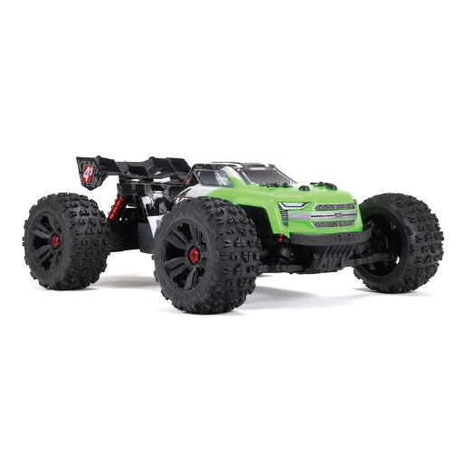 شاحنة ARRMA 1/10 KRATON 4X4 4S V2 BLX Speed Monster Truck RTR، باللون الأخضر