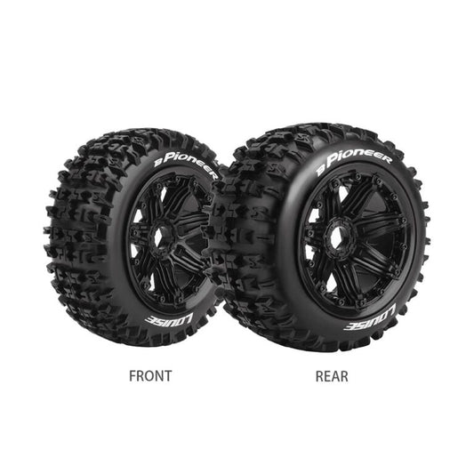 Louise Tires & Wheels B-PIONEER Buggy Rear (24mm Hex) (2)