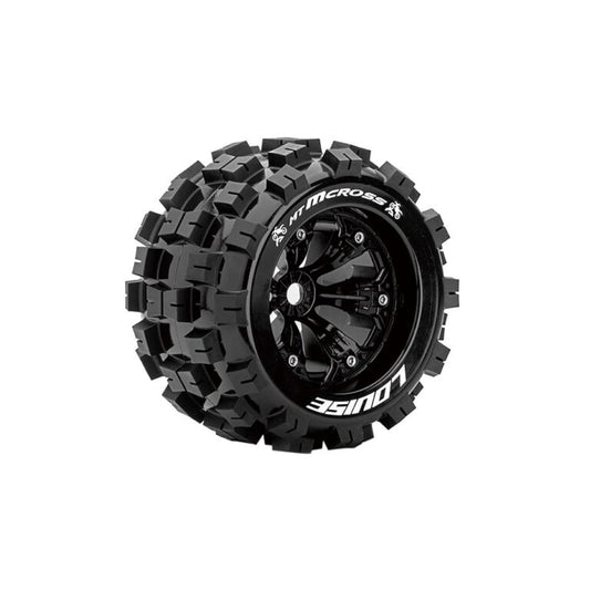 Louise Tire & Wheel MT-MCROSS 3.8″ Black (2)