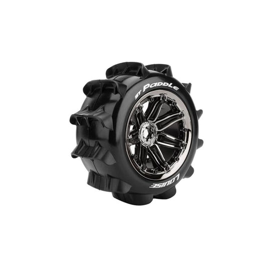 Louise Tires & Wheels ST-PADDLE 1/8 Truck Black Chrome (2)