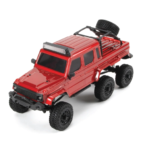 PANDA HOBBY 1/24 TETRA 24X3 PORTAL EDITION V2, 6X6 RTR SCALE MINI CRAWLER, RED