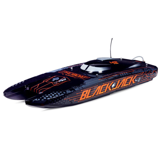 Pro Boat Blackjack™ 42″ 8S Brushless RC Catamaran – Black
