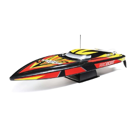 Sonicwake V2 36″ Self-Righting Brushless Deep-V RTR RC Boat, Black