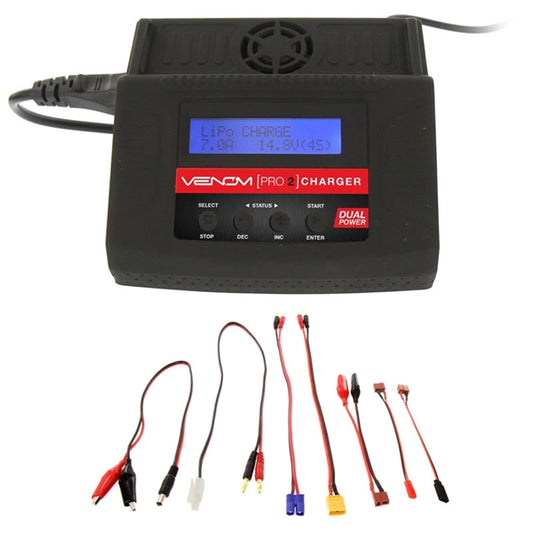 Venom Pro Charger 2 w/Power Supply & Charge Leads