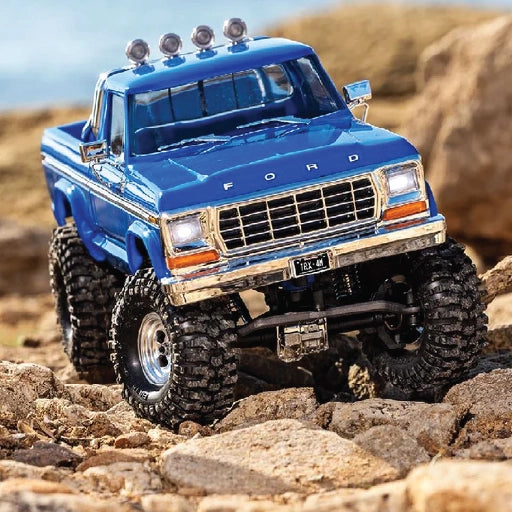 Traxxas 1/18 TRX-4M Ford F-150 High Trail Edition RC Crawler – Lifted #97044-1 Blue