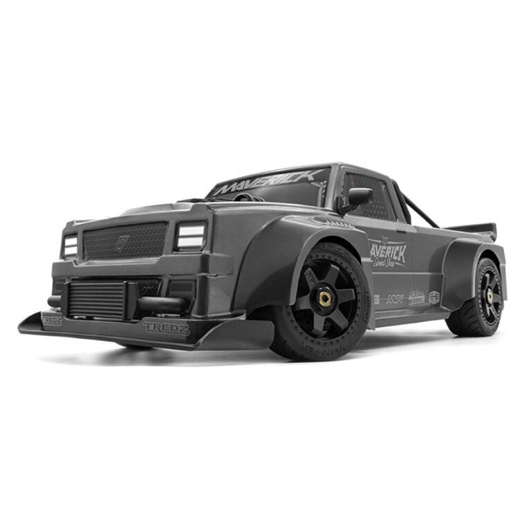 شاحنة سباق HPI Racing Maverick Quantum R Flux 4S 1/8 4WD - رمادية