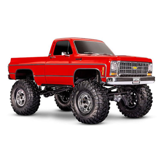 Traxxas TRX-4 1/10 Trail Crawler Truck w/’79 Chevrolet K10 Truck Body (Red)
