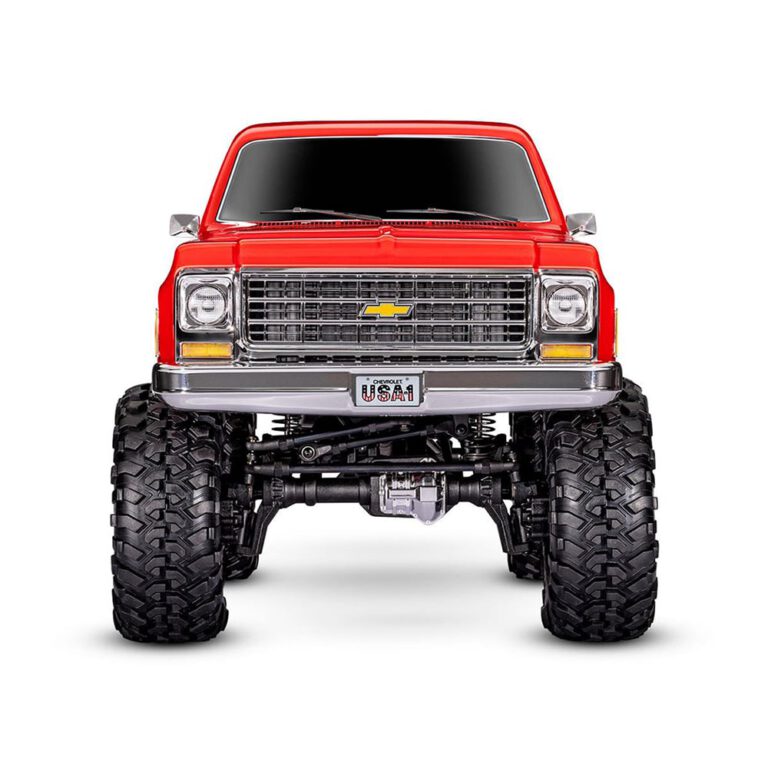 Traxxas TRX-4 1/10 Trail Crawler Truck w/’79 Chevrolet K10 Truck Body (Red)