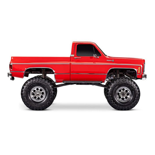 Traxxas TRX-4 1/10 Trail Crawler Truck w/’79 Chevrolet K10 Truck Body (Red)