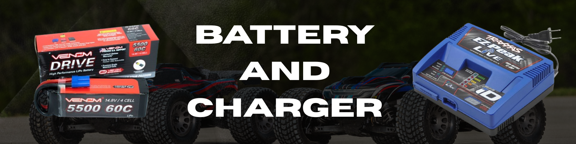 Batteries & Chargers banner