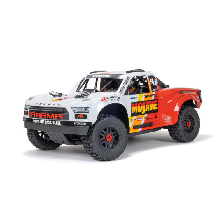 شاحنة صحراوية Mojave 4X4 4S BLX RTR مقاس 1/8 (أبيض)