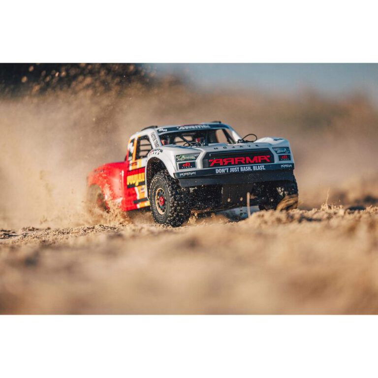 شاحنة صحراوية Mojave 4X4 4S BLX RTR مقاس 1/8 (أبيض)