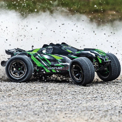 Traxxas Rustler 4×4 Ultimate Monster Truck Green
