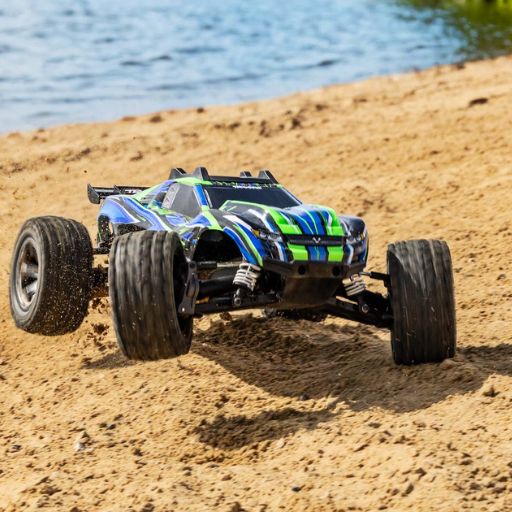 Traxxas 1/10 Rustler 4X4 VXL Brushless Stadium Truck (Green)