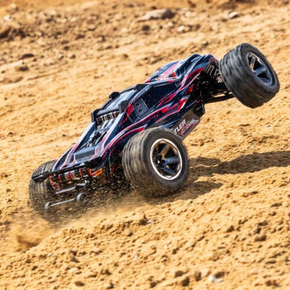 Traxxas 1/10 Rustler 4X4 VXL Brushless Stadium Truck (Red)