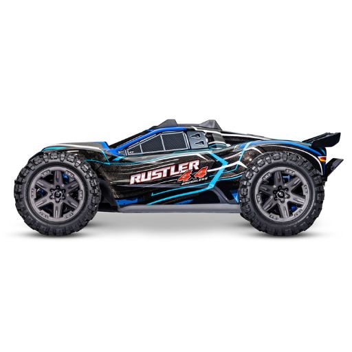 Traxxas 1/10 Rustler 4X4 VXL Brushless Stadium Truck (Blue)