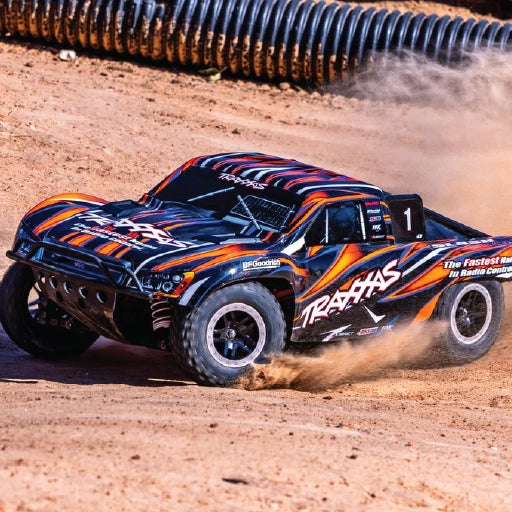 Traxxas Slash 4×4 VXL 1/10 Brushless RTR Short Course Truck (Orange)