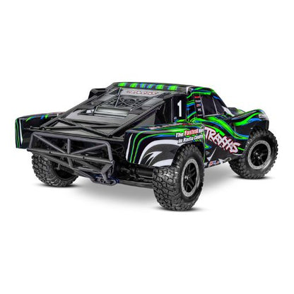 Traxxas Slash 4×4 VXL 1/10 Brushless RTR Short Course Truck (Green)