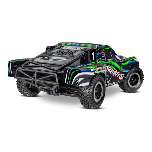 Traxxas Slash 4×4 VXL 1/10 Brushless RTR Short Course Truck (Green)
