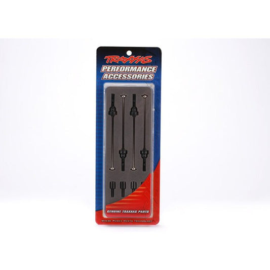 Traxxas Assembled Steel CV Driveshaft Set (4)