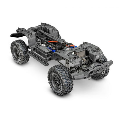 Traxxas TRX-4 1/10 Scale Trail Rock Crawler Truck with Land Rover Defender Body (Red Version)