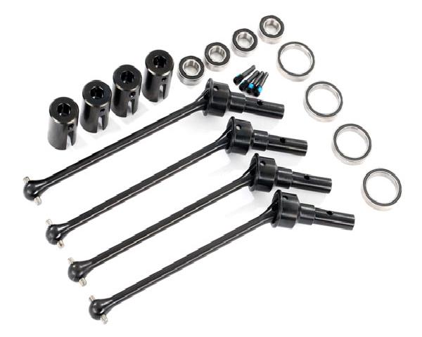 Traxxas Maxx WIDEMAXX Assembled Steel CV Driveshaft Set