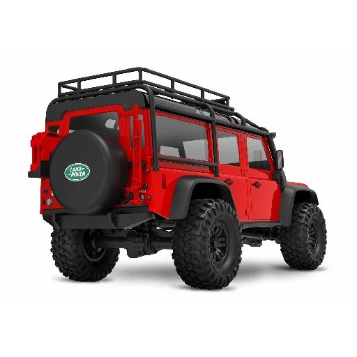 Traxxas TRX-4M 1/18 Electric Rock Crawler w/Land Rover Defender Body –RED