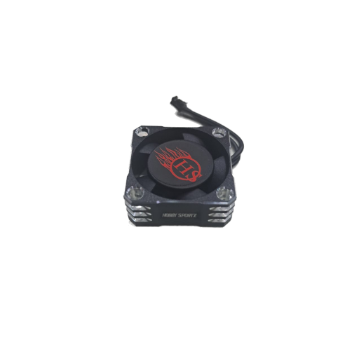 ALUMINUM HIGH SPEED Cooling Fan 28,000RPM 25x25x10mm -HS-360005-03 Black
