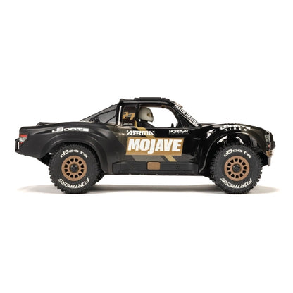 شاحنة صحراوية بدون فرشاة طراز MOJAVE GROM 223S DSC 4X4 RTR بمقياس 1/16 باللون الأسود